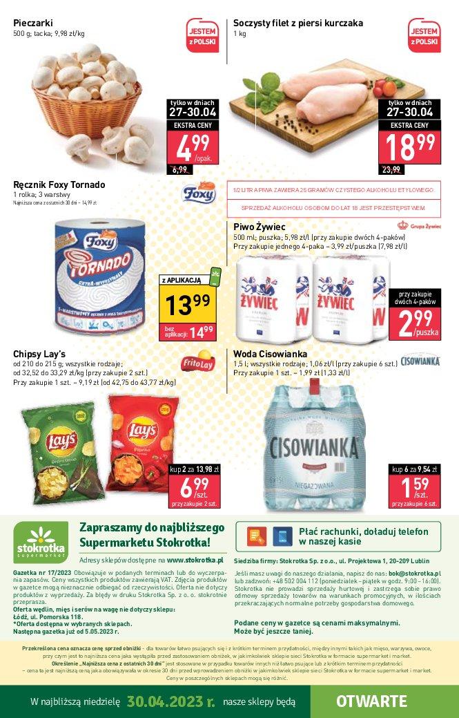 Gazetka promocyjna Stokrotka str. 16