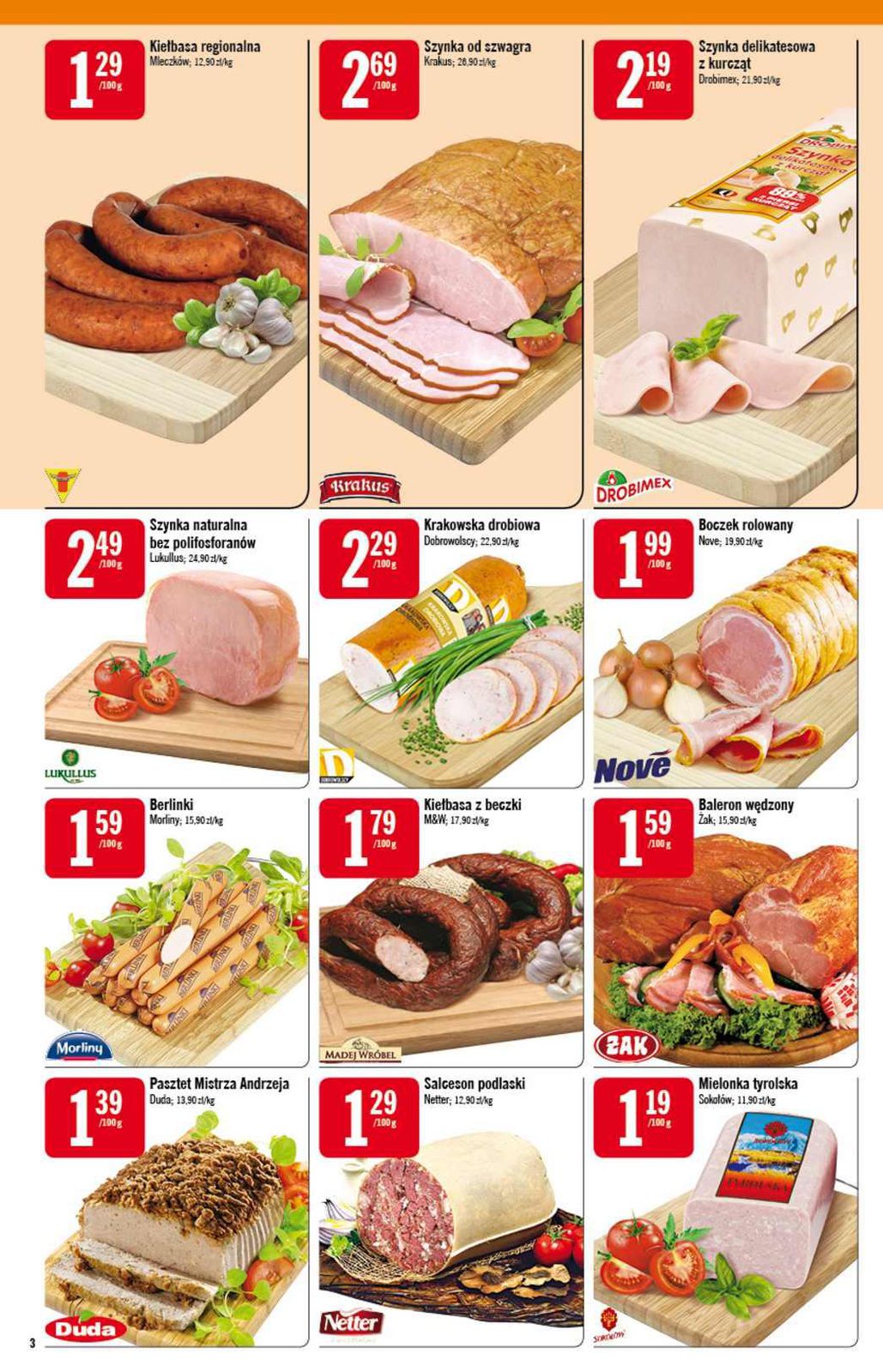 Gazetka promocyjna Stokrotka str. 3