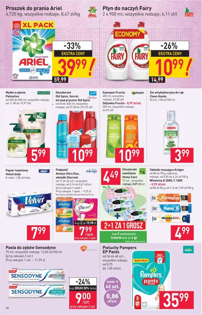 Gazetka promocyjna Stokrotka str. 14