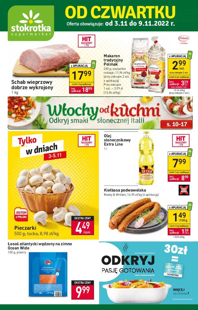 Gazetka promocyjna Stokrotka str. 1
