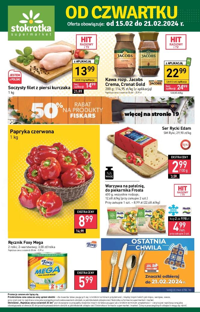 Gazetka promocyjna Stokrotka str. 1