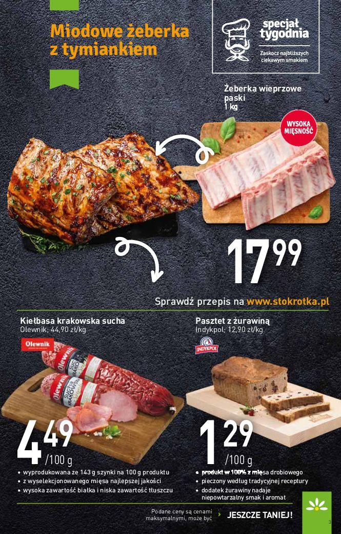 Gazetka promocyjna Stokrotka str. 3