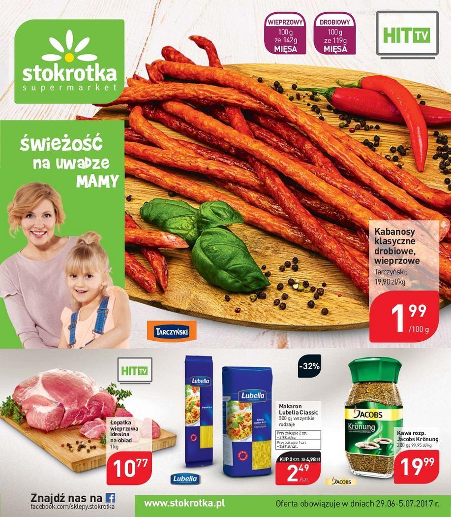Gazetka promocyjna Stokrotka str. 1