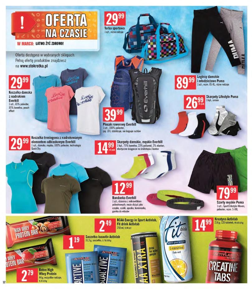 Gazetka promocyjna Stokrotka str. 12