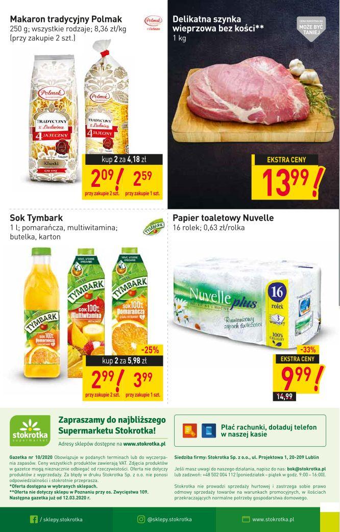 Gazetka promocyjna Stokrotka str. 20