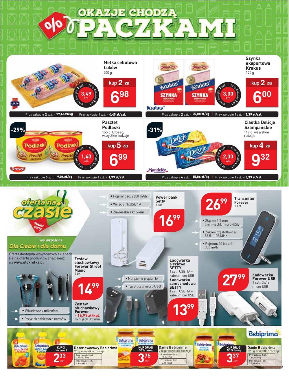 Gazetka promocyjna Stokrotka str. 3