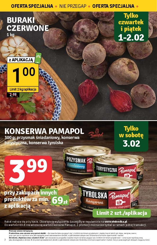 Gazetka promocyjna Stokrotka str. 2
