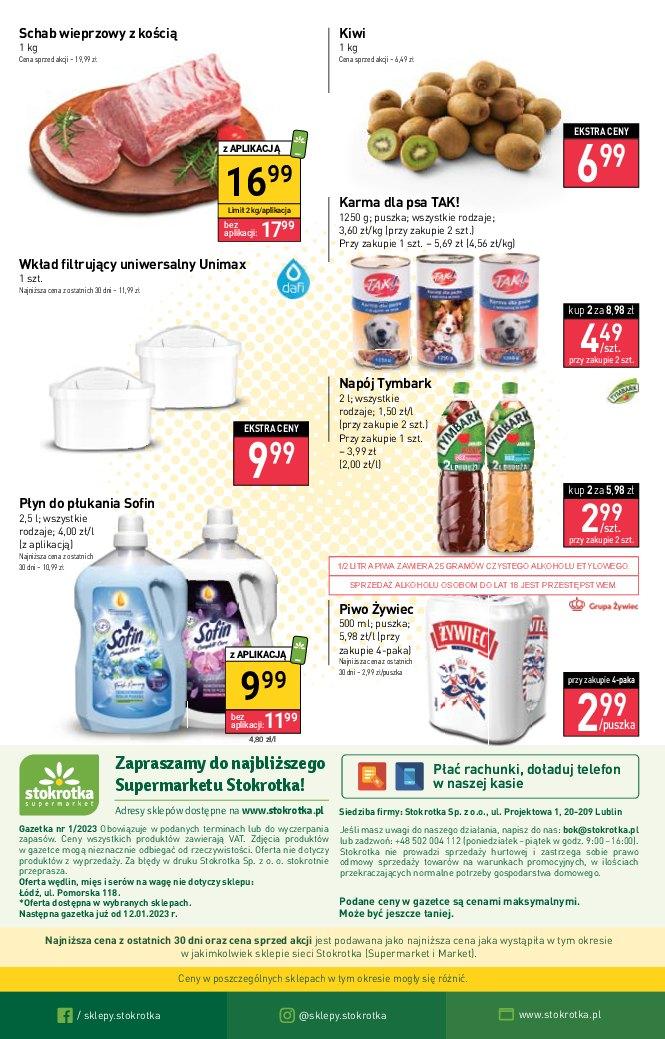 Gazetka promocyjna Stokrotka str. 16