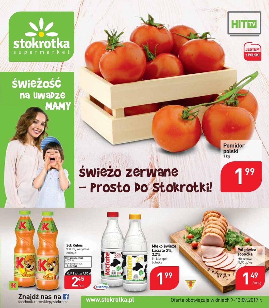 Gazetka promocyjna Stokrotka str. 1