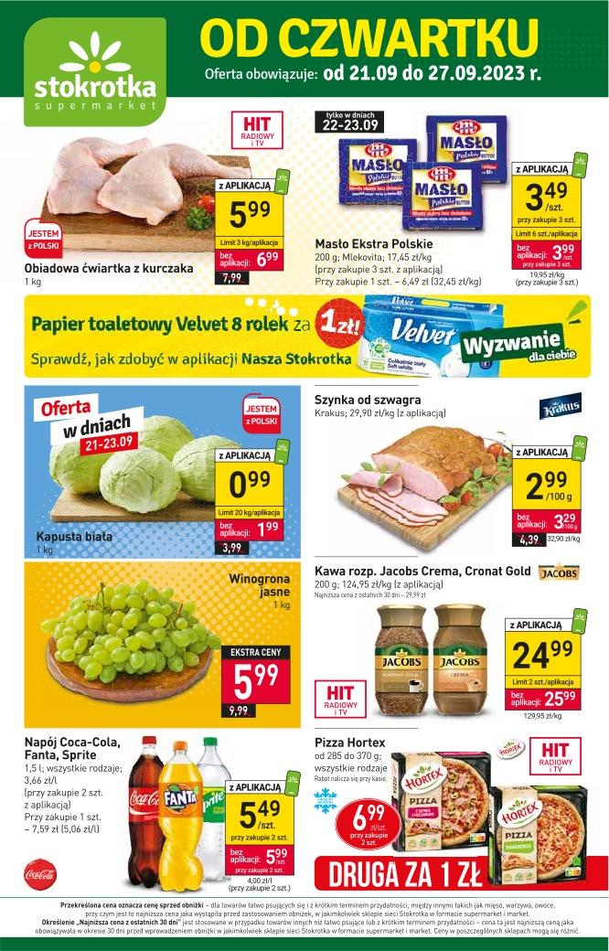 Gazetka promocyjna Stokrotka str. 1