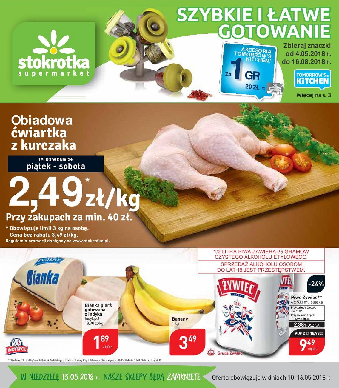 Gazetka promocyjna Stokrotka str. 1