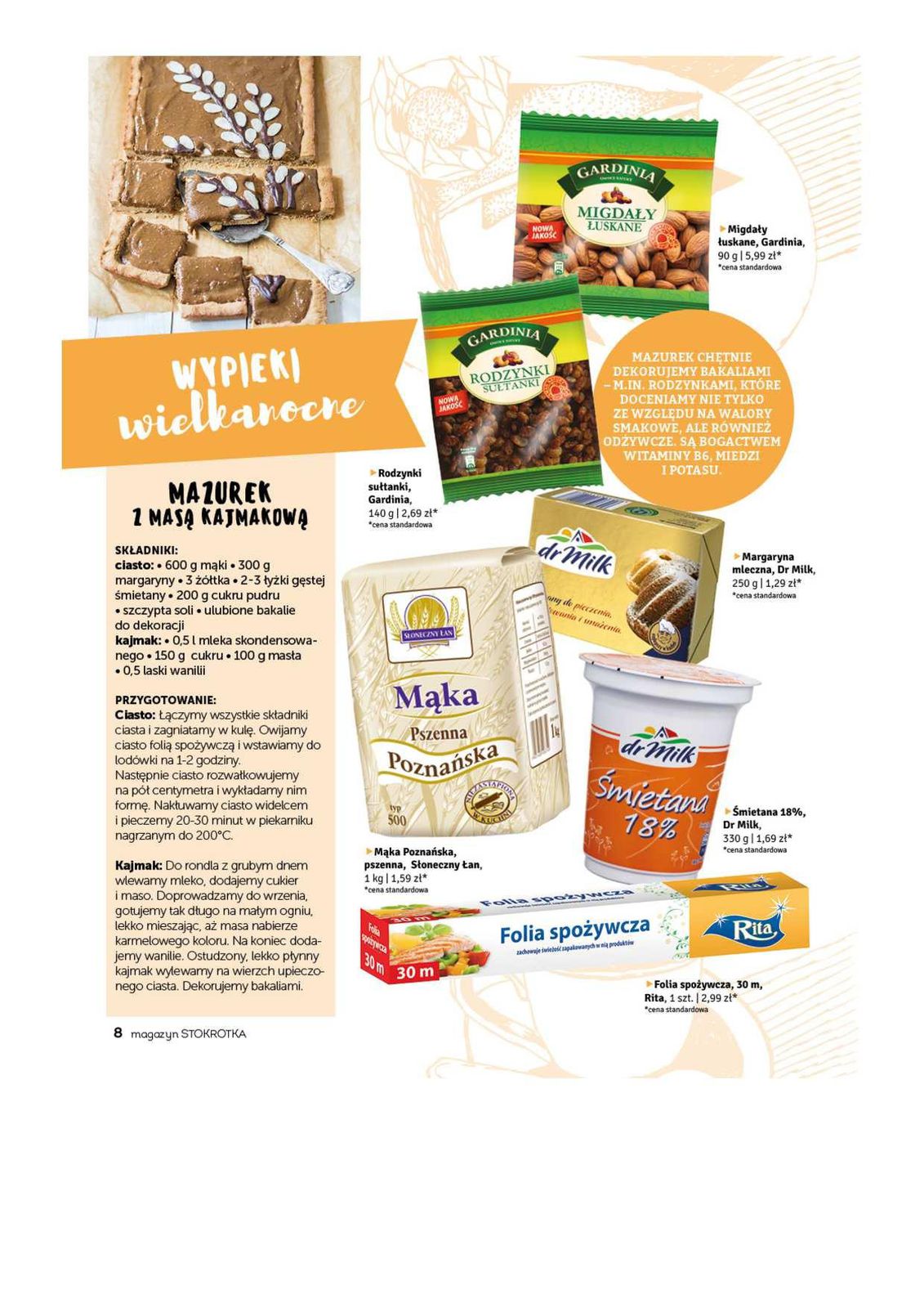 Gazetka promocyjna Stokrotka str. 8