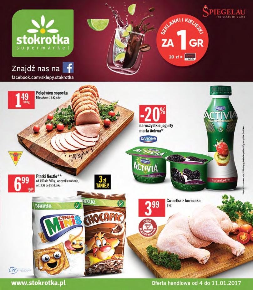 Gazetka promocyjna Stokrotka str. 1