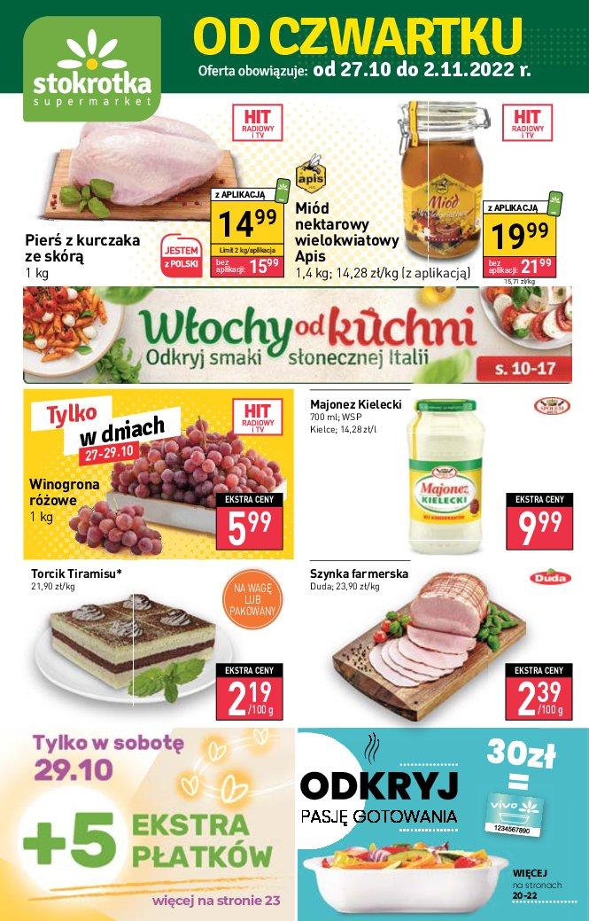 Gazetka promocyjna Stokrotka str. 1