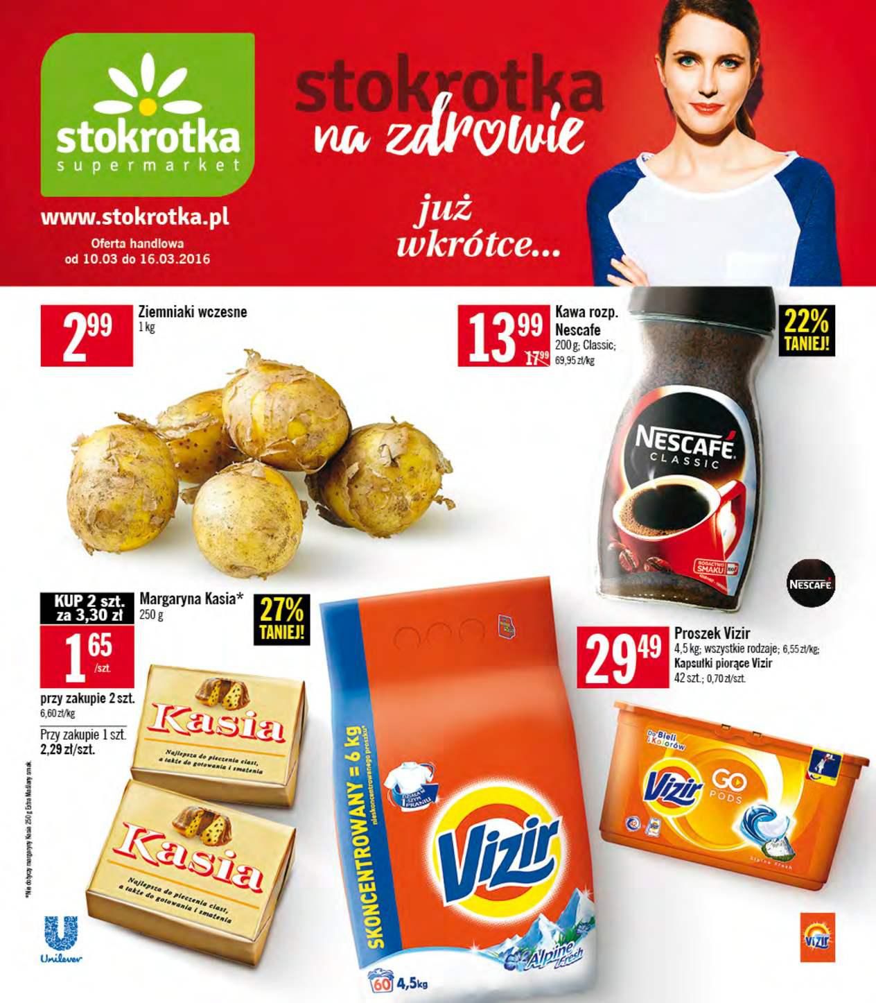 Gazetka promocyjna Stokrotka str. 1