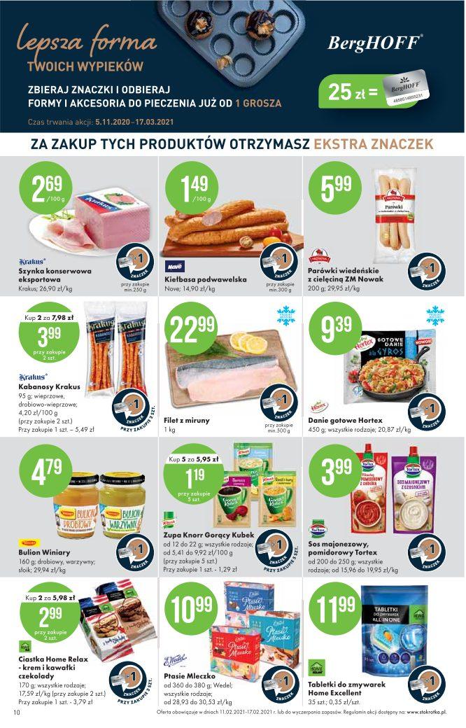 Gazetka promocyjna Stokrotka str. 10