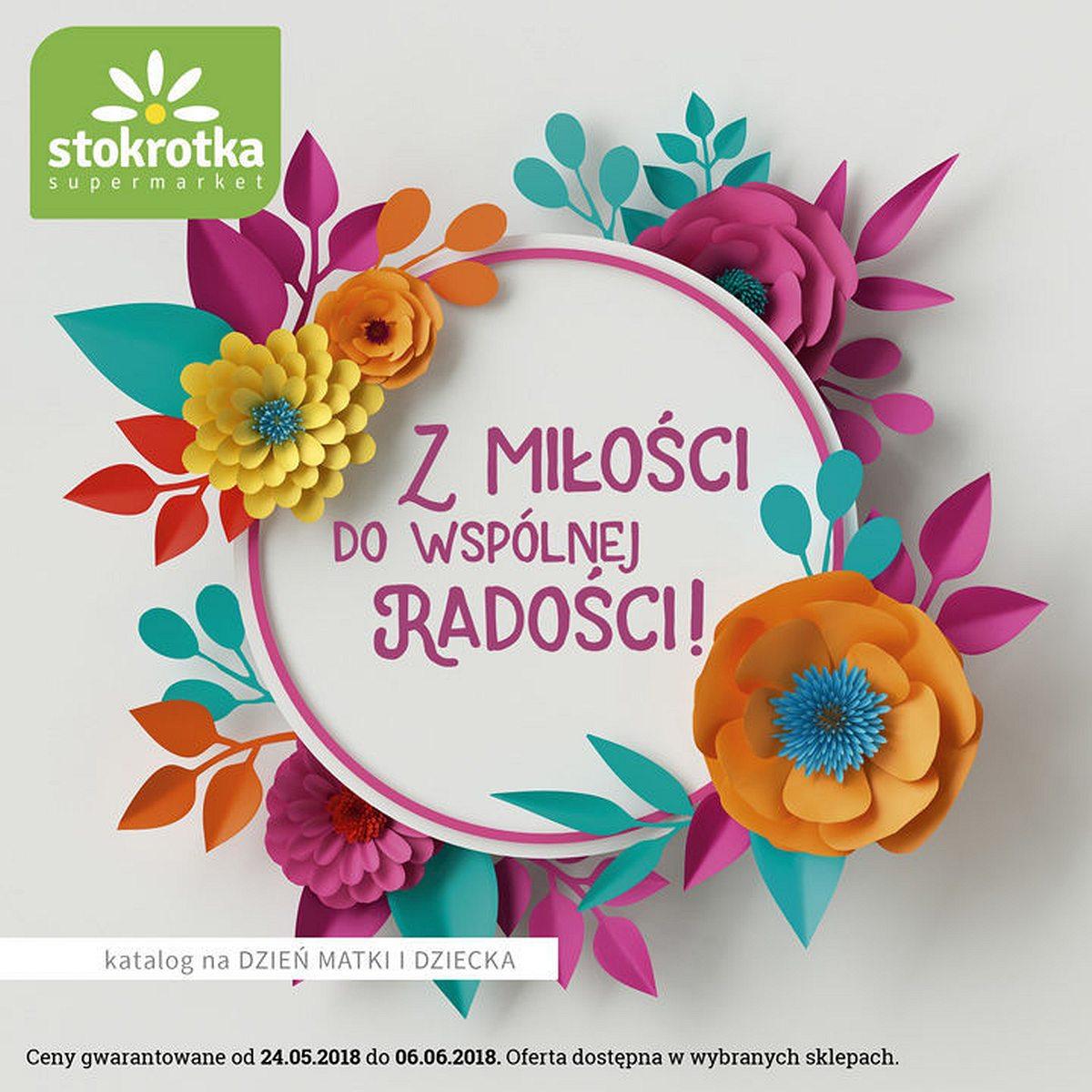 Gazetka promocyjna Stokrotka str. 1