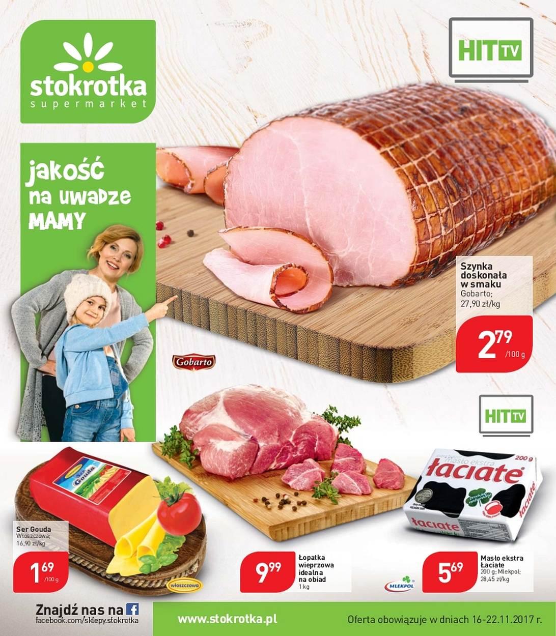 Gazetka promocyjna Stokrotka str. 1