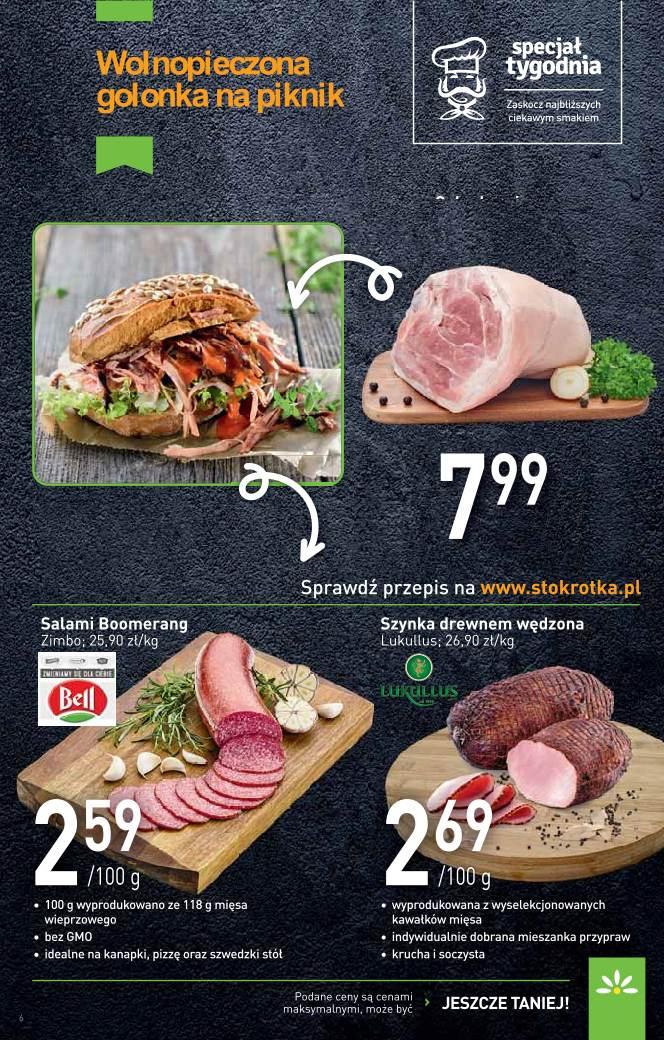Gazetka promocyjna Stokrotka str. 6