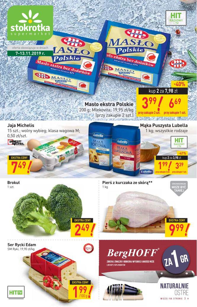 Gazetka promocyjna Stokrotka str. 1