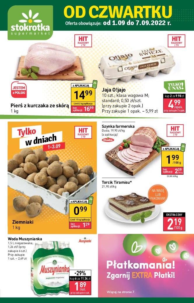 Gazetka promocyjna Stokrotka str. 1